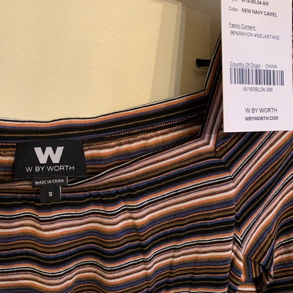 NEW Worth W line sashed tee - Picture 2 of 3